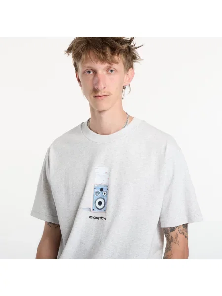 Tričko New Balance sivá