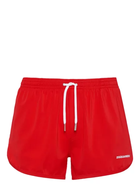 Slip de baie Dsquared2 roșu