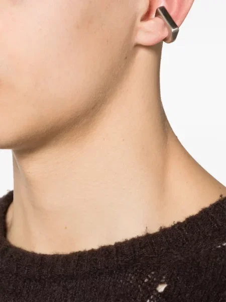 Cercei Rick Owens argintiu