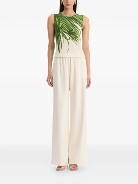 Top Oscar De La Renta verde