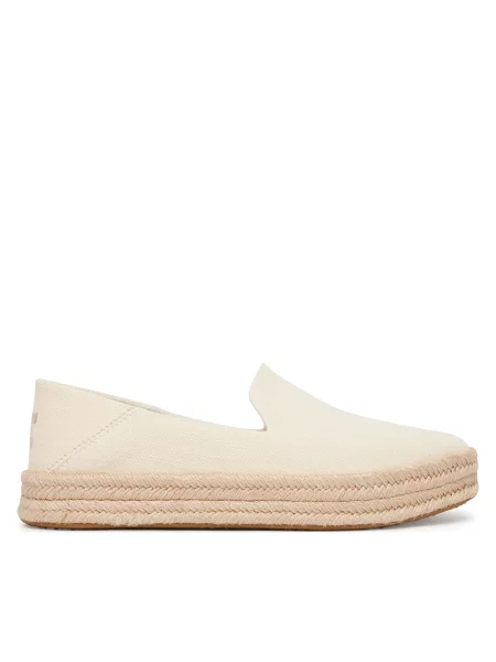 Espadrile Toms Carolina deschis bej