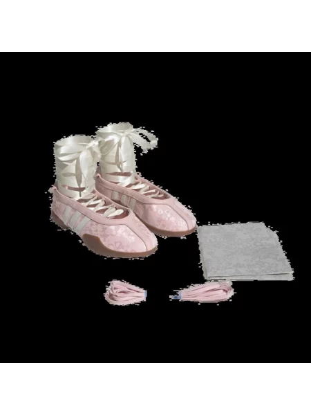 Pantofi Adidas cu model floral roz
