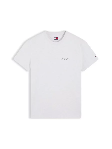 Tommy Jeans Tricou DNA amestecat gri