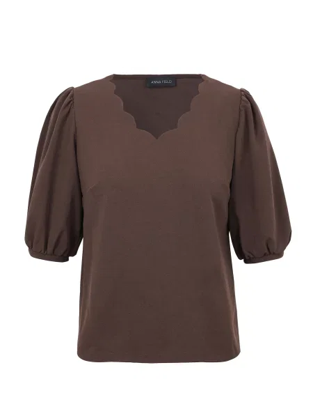 Anna Field Tricou maro