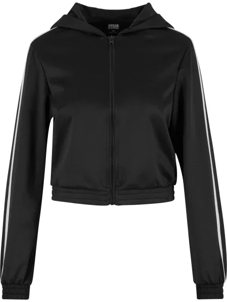 Urban Classics Hanorac negru alb