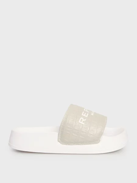Шльопанці Replay сірі