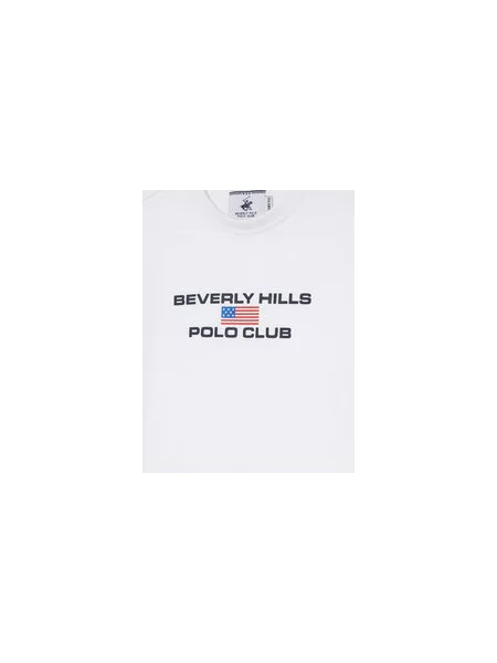 Beverly Hills Polo Club T-shirt Regular Fit bijela