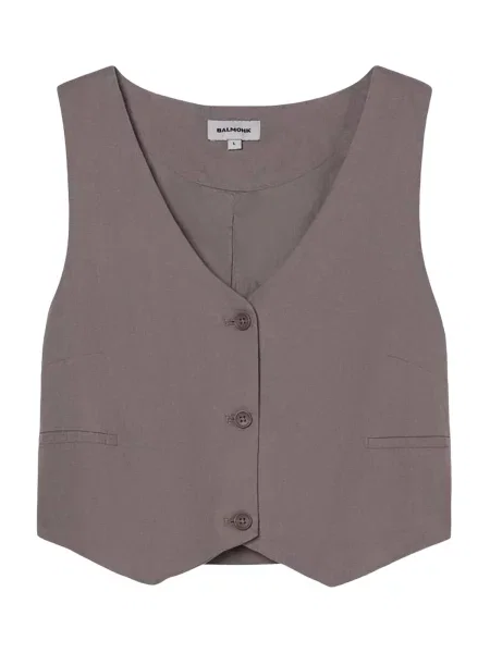 BALMOHK Vestă de costum gri