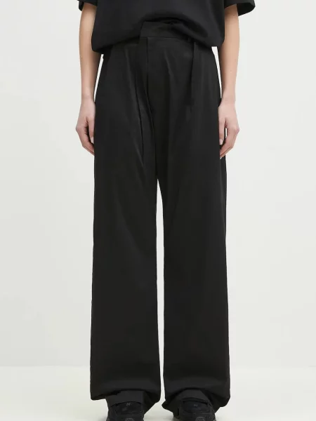 Maison Margiela spodnie fason chinos high waist czarny