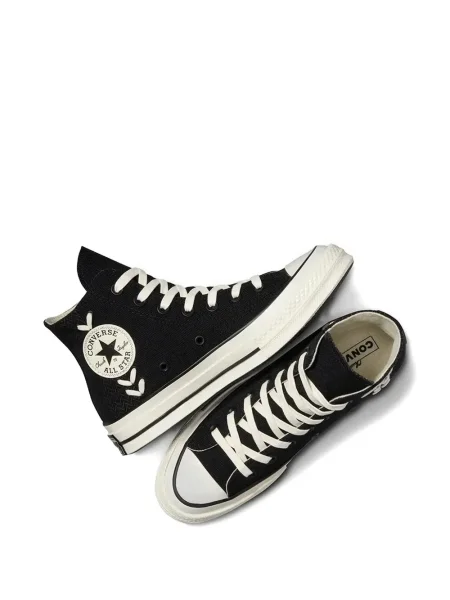 Sneakerși Converse Chuck 70 alergare cu cataramă cu bretele alb