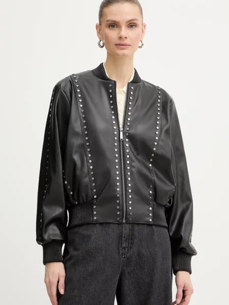 Karl Lagerfeld geacă bomber negru