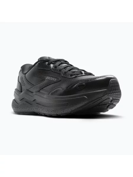Мъжки маратонки Brooks Ghost Max Leather black/black черно