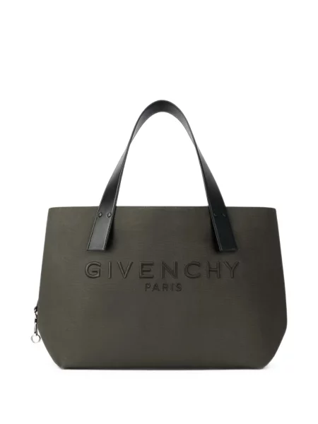 Geantă Givenchy cu autograf gri