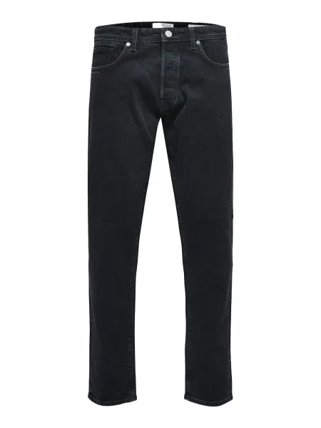 SELECTED Jeans Kobe denim negru