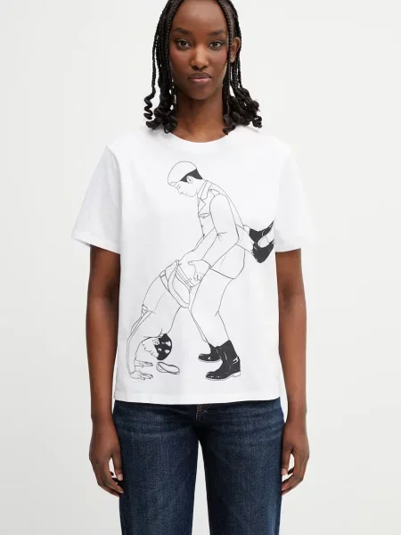 Jean Paul GAULTIER Kamasutra tricou de femei din