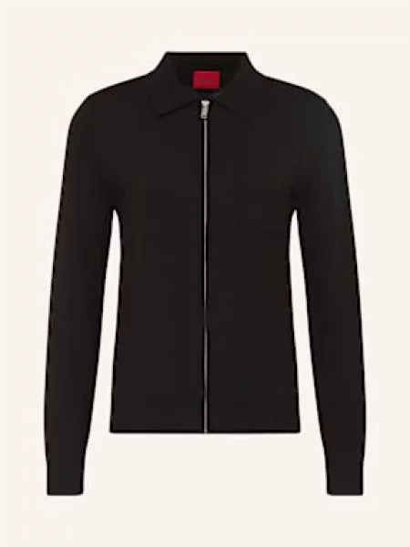 Hugo Kardigan San Jean schwarz czarny