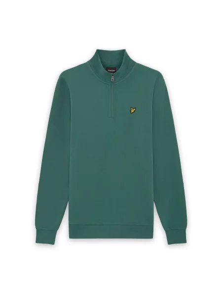 Bluza rozpinana Lyle & Scott zielona