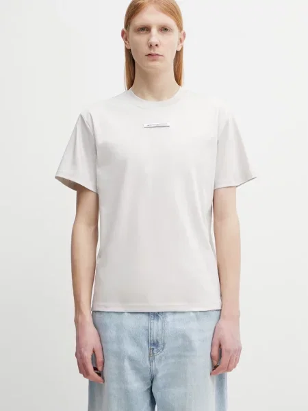 HELIOT EMIL tricou basic bărbătesc din gri