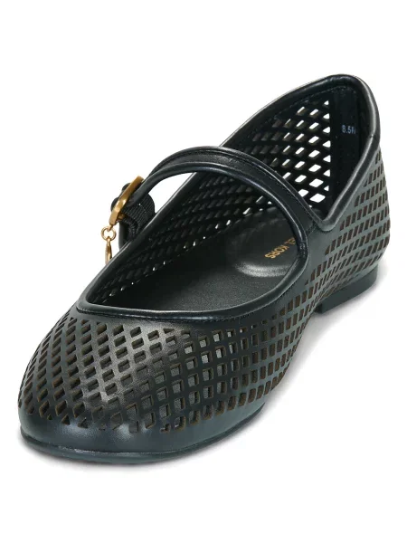 MICHAEL Michael Kors balerini din piele Nellie Flex Ballet negru