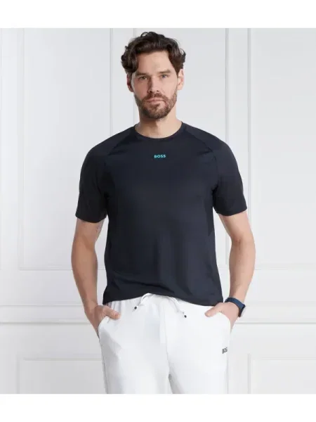 BOSS GREEN Tricou Tee Active 1 | stretch gri