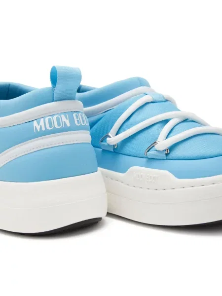 Sneakersy dziecięce Moon Boot niebieskie