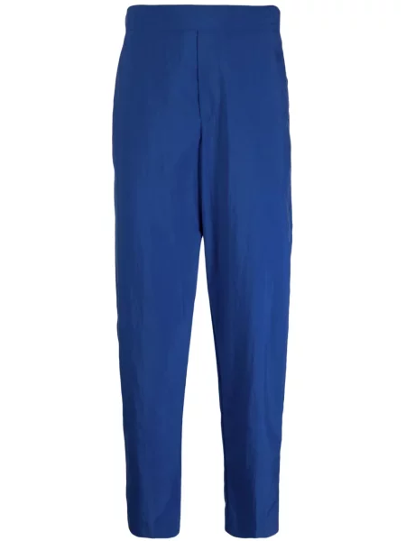 Pantaloni Maison Kitsune albastru