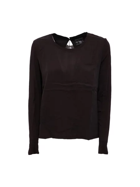 Top Woolrich z dżerseju brązowy