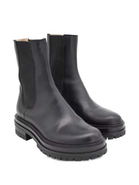 Botine Gianvito Rossi din piele negru