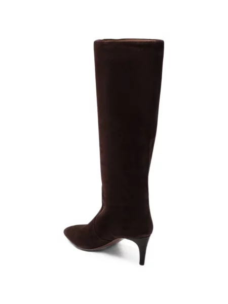 Botine Paris Texas din piele de căprioară maro