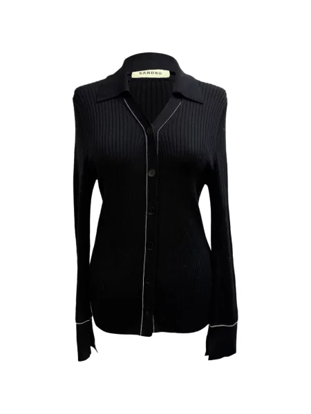Cardigan Sandro tricotate negru