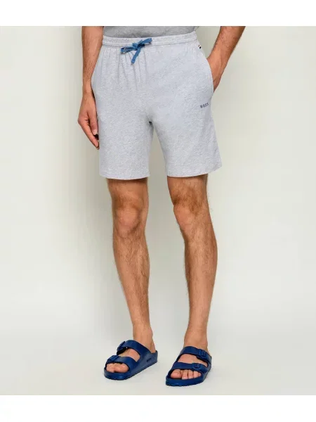 BOSS BLACK Pantaloni scurți Mix&Match gri