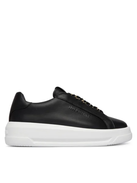 Sneakers LOVE MOSCHINO negru