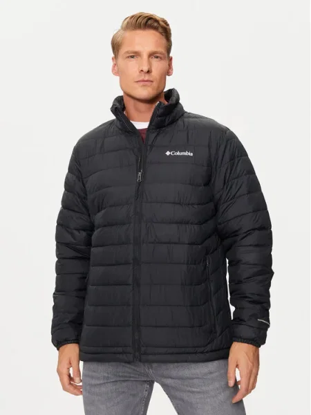 COLUMBIA Outdoorová bunda Powder Lite II sivá čierna