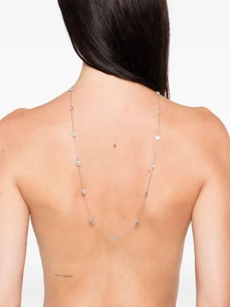 Colier Swarovski argintiu