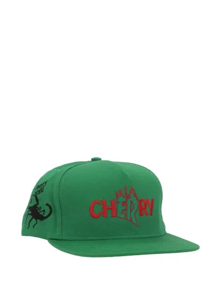 Șapcă Cherry World cu broderie verde
