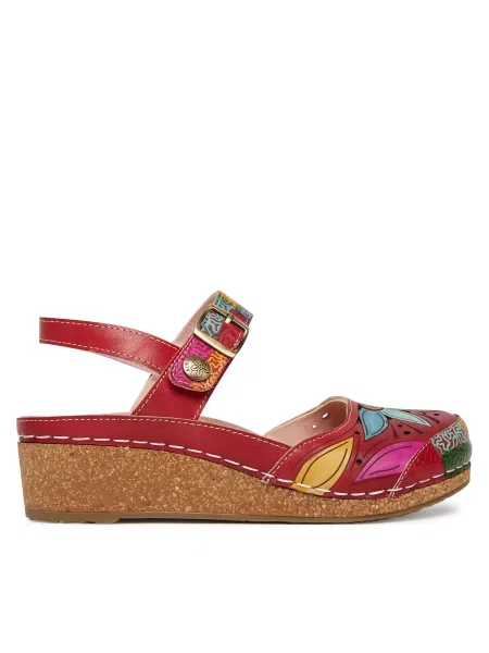 Sandali Laura Vita Facscineo 02 rdeča