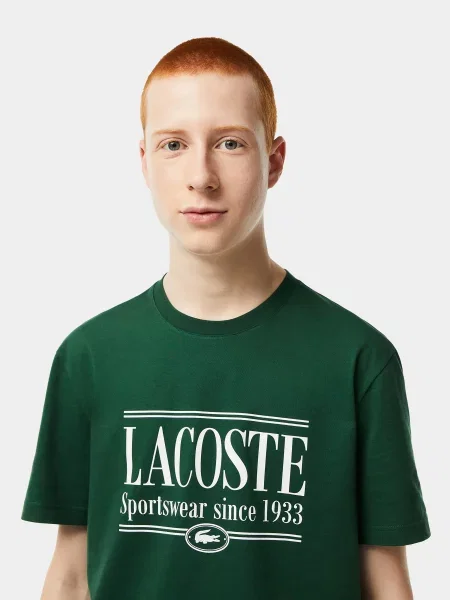 Lacoste Футболка зелений