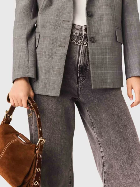 Замшевая сумка Maje