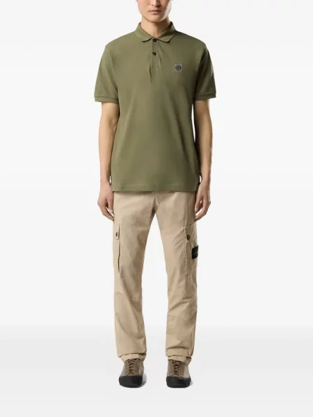 Pantaloni cargo Stone Island cu strasuri