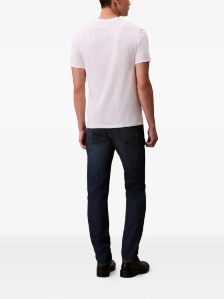 Blugi Calvin Klein cu autograf albastru