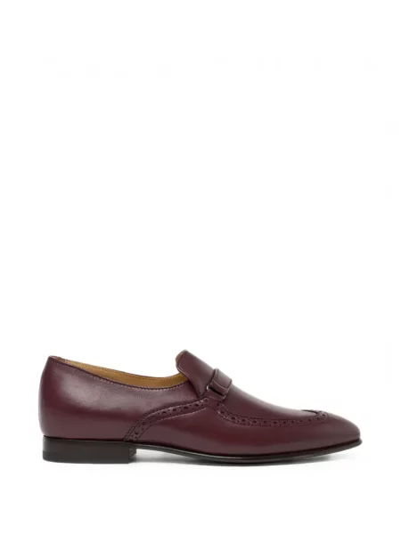 Pantofi loafer Scarosso roșu