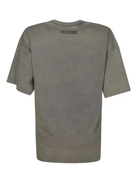 Tricou Moschino cu imagine gri