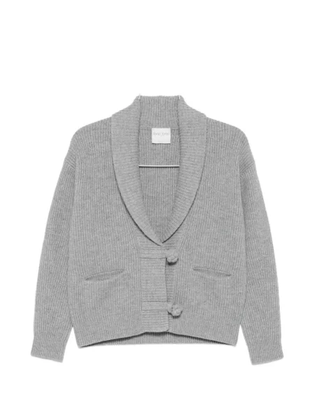 Lung cardigan Forte_forte gri