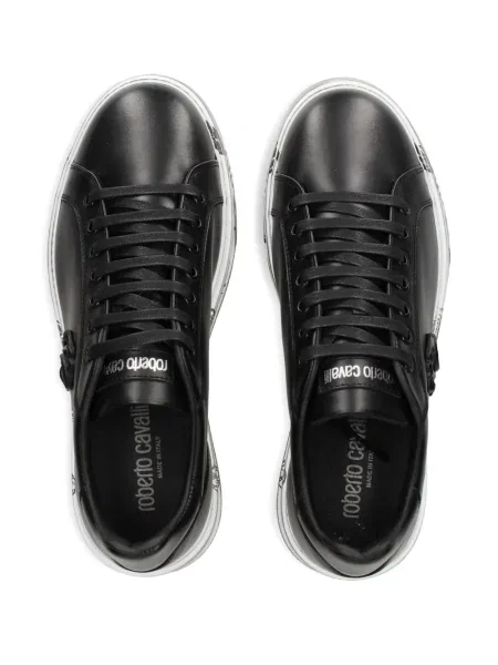 Sneaker Roberto Cavalli autogrammal fekete