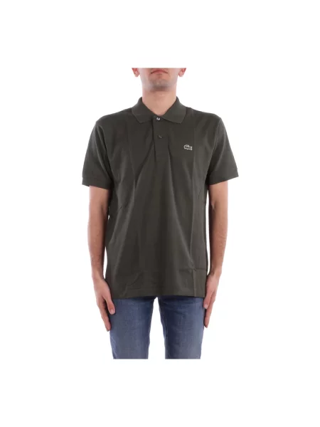 Koszulka polo Lacoste z krótkim rękawem zielona