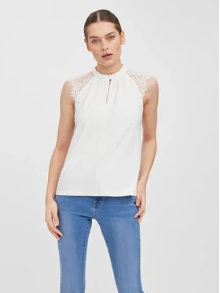Vero Moda Bluză Milla alb