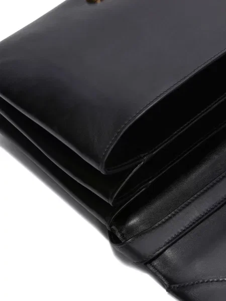 Clutch Jil Sander μαύρο