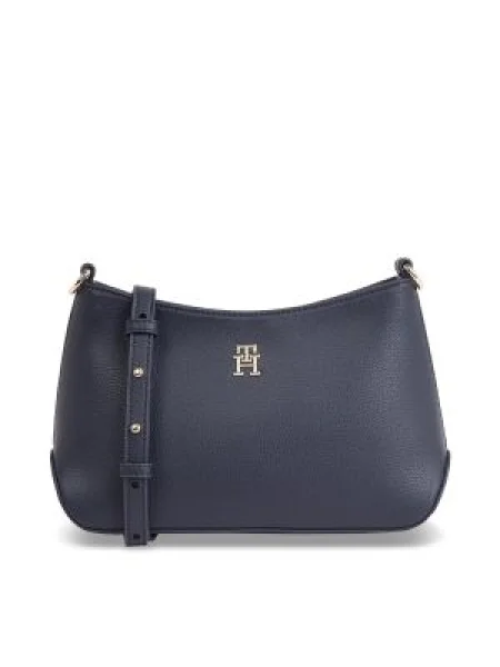Kabelka Tommy Hilfiger modrá