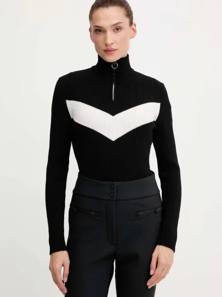Fusalp pulover Andromede B cu turtleneck negru