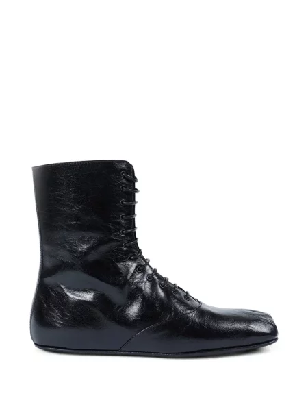 Botine Ann Demeulemeester din piele negru